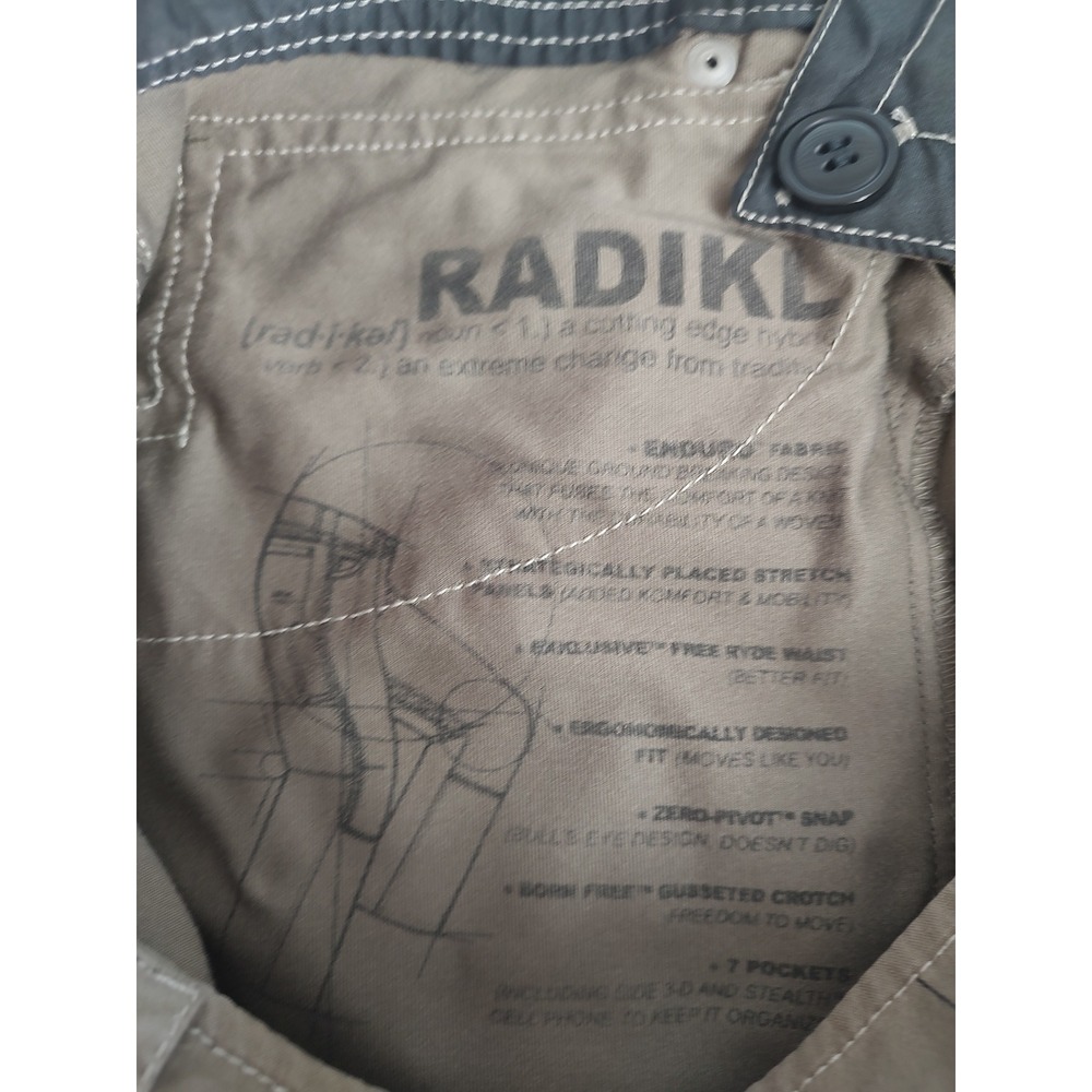 Kuhl Radikl Mens 30x32 Carbon Gray Hybrid Hiking Utility Pants RN 108846 - Picture 5 of 12